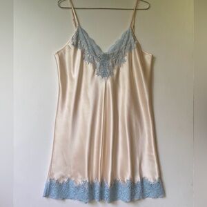 Ginia silk slip, baby doll, negligee. New with tags. Size 16